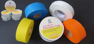 Fiberglass mesh tape